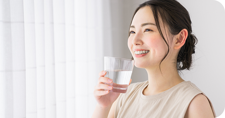 院内で下剤を飲むことができます